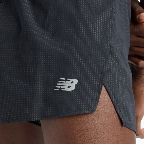Pantaloncini da corsa New Balance Rc Ultra Light Split 3" da uomo, nero