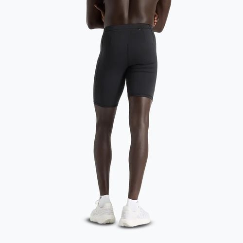 Pantaloncini da corsa New Balance Sleek Pocket Half Tight 9" da uomo, nero