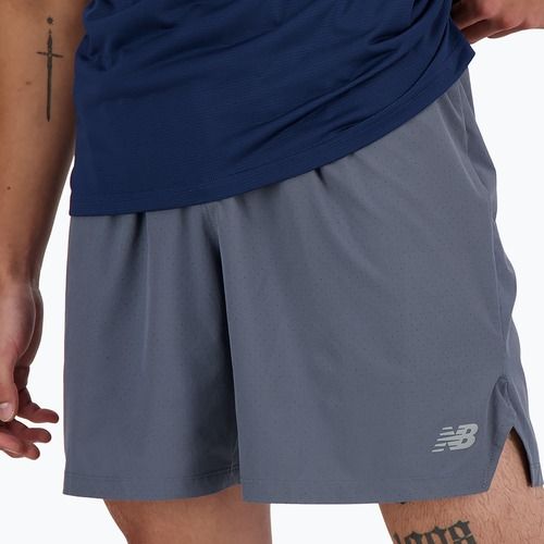 Pantaloncini da corsa New Balance RC Seamless 7" da uomo, grafite