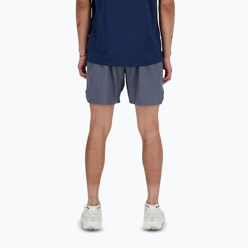 Pantaloncini da corsa New Balance RC Seamless 7" da uomo, grafite