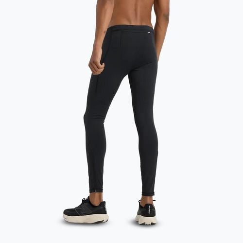 Leggings da corsa New Balance Sleek Pocket uomo nero