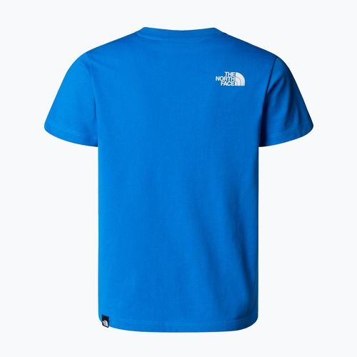 Maglietta da bambino The North Face Teen Simple Dome Tee hero blu
