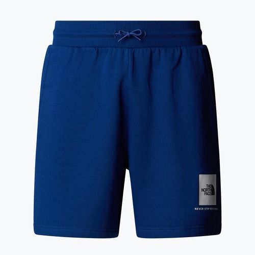 Pantaloncini da trekking da uomo The North Face Box Nse Regular estate blu/tnf bianco