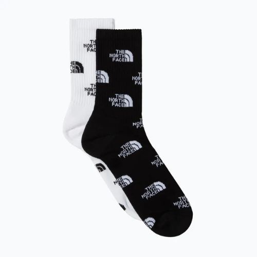Calzini The North Face Everyday Crew Logo 2 paia tnf nero/tnf bianco