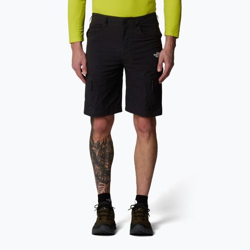 Pantaloncini da trekking The North Face Exploration da uomo, nero tnf