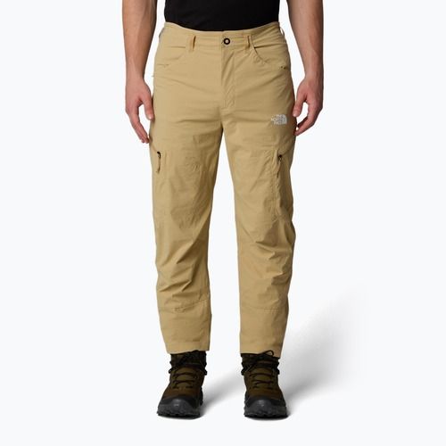 Pantaloni da trekking da uomo The North Face Exploration Reg Tapered kaki stone