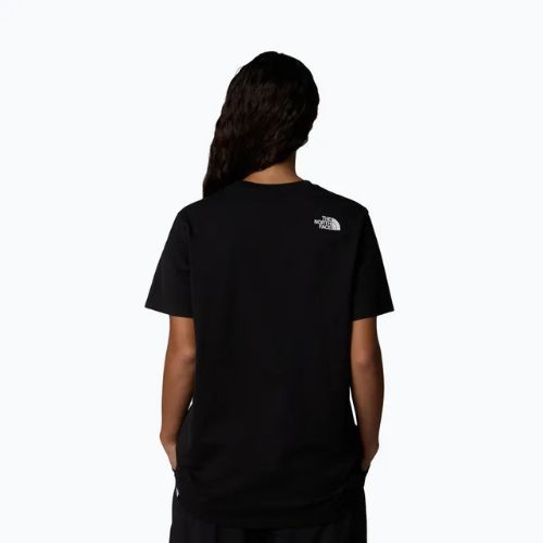 Maglietta The North Face Relaxed Easy Tee donna nero tnf