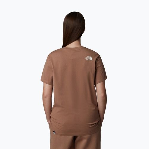 Maglietta The North Face Relaxed Easy Tee donna latte/bianco dune