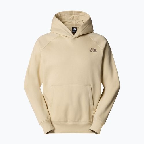 Felpa uomo The North Face Raglan Box Nse Hoodie ghiaia/marrone fumé