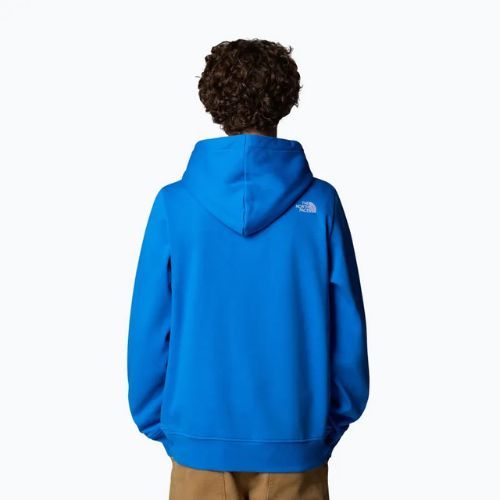 Felpa con cappuccio The North Face Drew Peak da uomo blu eroe/bianco tnf