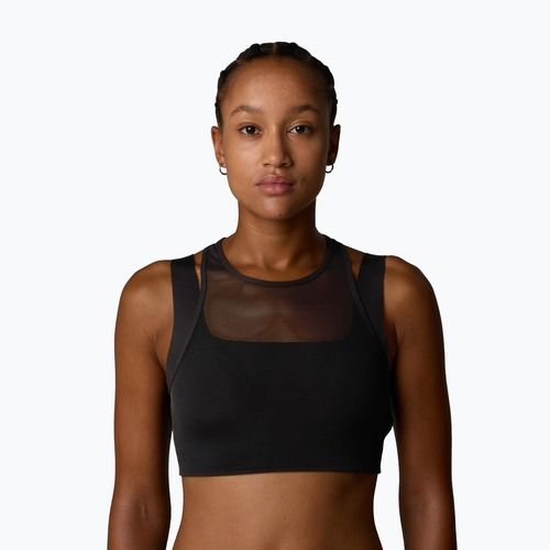 The North Face Refina Reggiseno da allenamento a doppio strato tnf nero