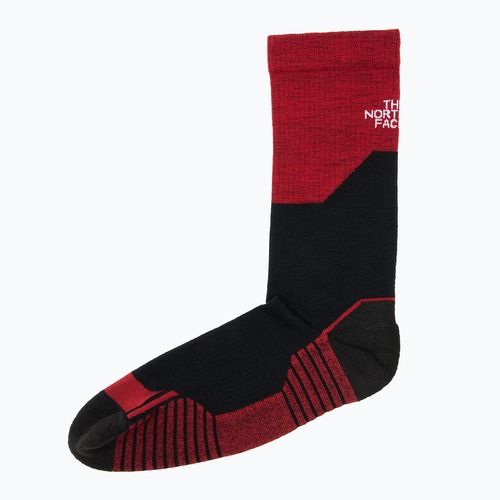 Calze The North Face Hiking Crew ad alto rischio rosso/tnf nero