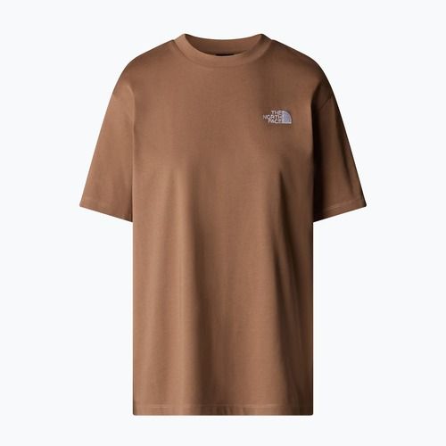 Maglietta The North Face Essential Oversize Tee latte da donna