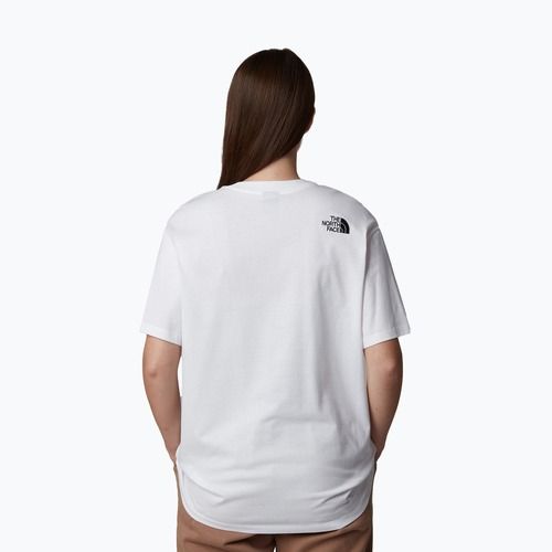 Maglietta The North Face Essential Oversize Donna tnf bianco