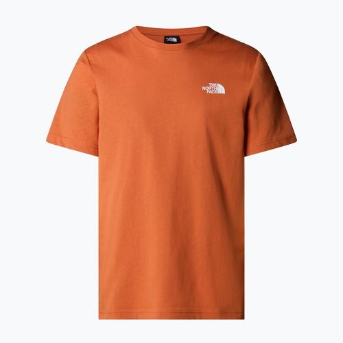 Maglietta da uomo The North Face Box Nse iron bronze/tnf nero