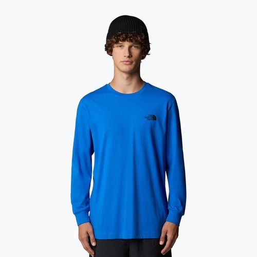 Maglietta a maniche lunghe The North Face Box Nse da uomo heroblue/tnfblk