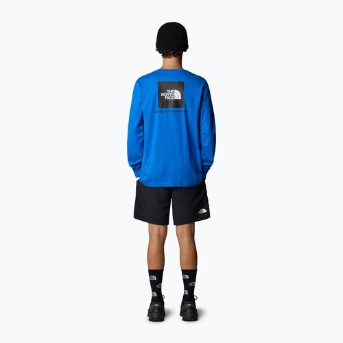 Maglietta a maniche lunghe The North Face Box Nse da uomo heroblue/tnfblk
