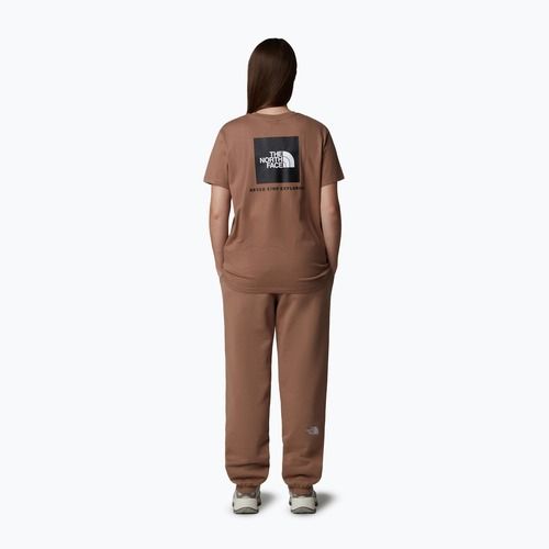 Maglietta The North Face Box Nse Relaxed Tee donna latte/tnf bianco