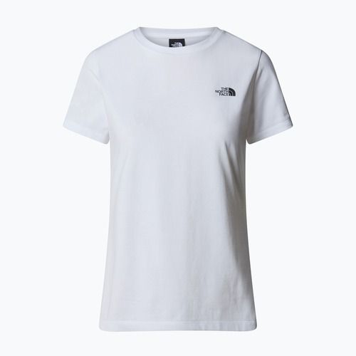 Maglietta donna The North Face Simple Dome Slim Tee tnf white