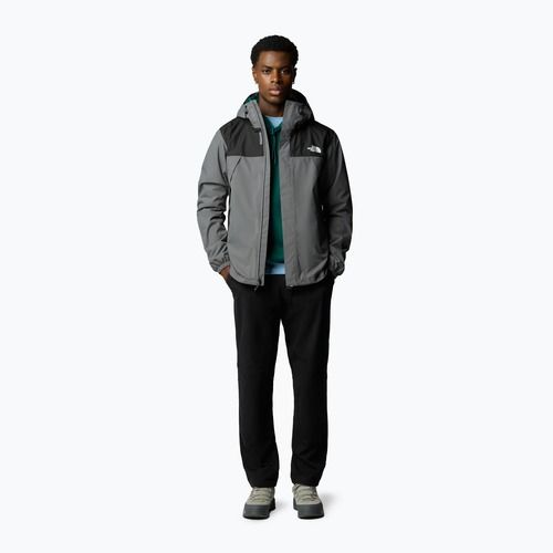 Giacca antipioggia da uomo The North Face Antora smoked pearl/tnf black/npf