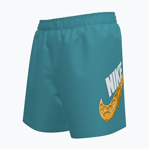 Pantaloncini da bagno da bambino Nike Swoosh Waffle 4" Volley dusty cactus