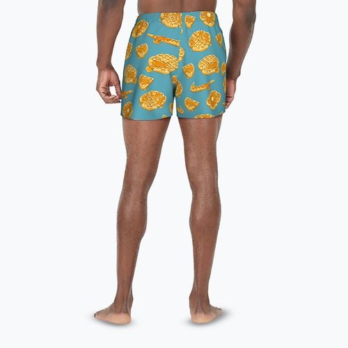 Pantaloncini da bagno Nike Multi Print 5" Volley da uomo, cactus polveroso