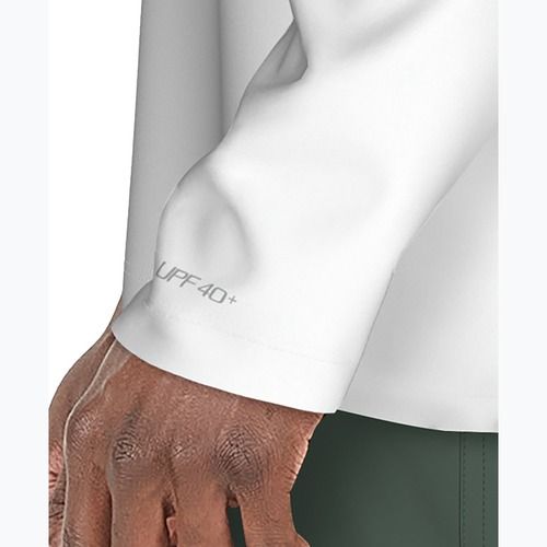 Uomo Nike Luxe Letter Hydroguard Longsleeve bianco