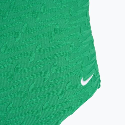 Costume intero donna Nike Swoosh Link Y-Back verde stadio
