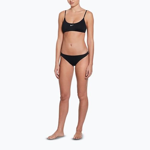 Costume da bagno due pezzi donna Nike Essential Bralette Bikini nero