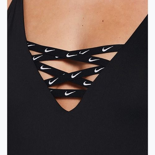 Costume intero da donna Nike Sneakerkini 2.0 Crossback nero