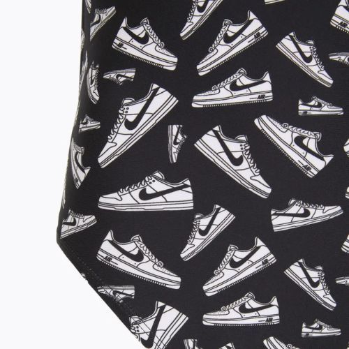 Costume intero da donna Nike Hydrastrong Cutout jet nero