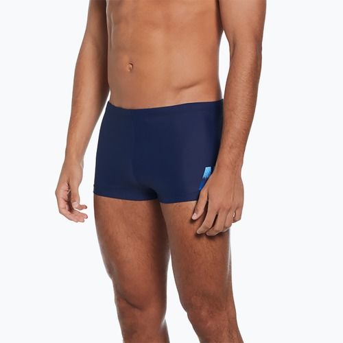 Boxer da nuoto Nike Ocean Merge Uomo a gamba quadrata, mezzanotte marina