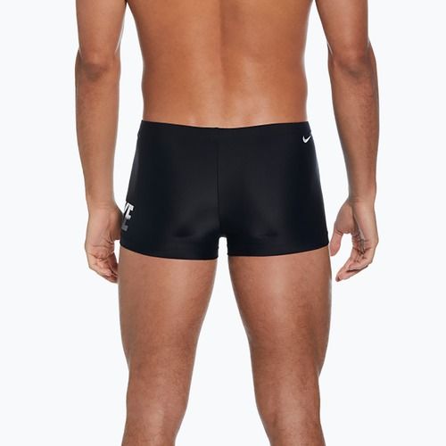 Boxer da nuoto Nike Ocean Merge Uomo gamba quadrata nero