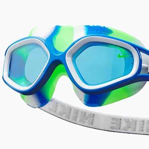 Occhialini da nuoto per bambini Nike Expanse blue lightning