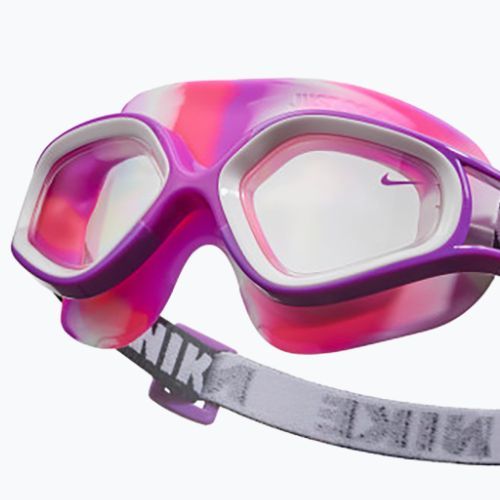 Occhialini da nuoto Nike Expanse per bambini, colore viola vivo