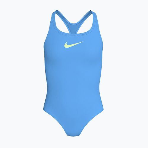 Costume intero Nike Essential Racerback bambino blu università