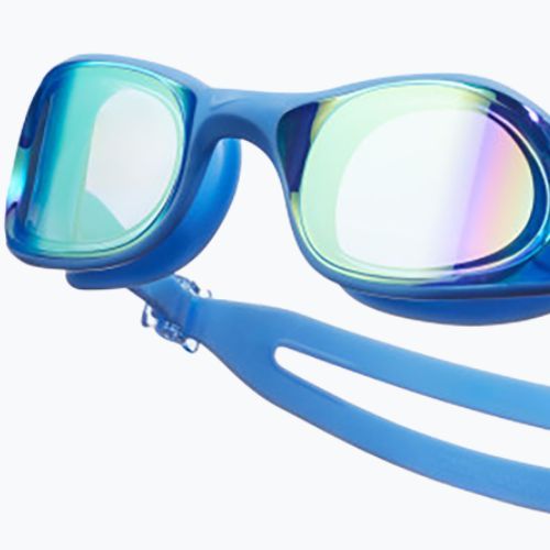 Occhialini da nuoto Nike Expanse Mirrored blu università