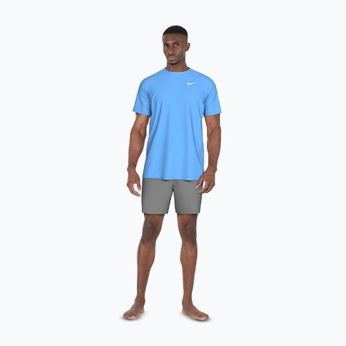 Maglietta Nike Essential Hydroguard da uomo, blu università