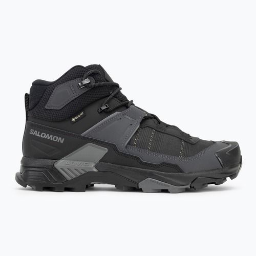 Scarpe da trekking uomo Salomon X Ultra 5 MID Wide GTX black/asphalt/castlerock