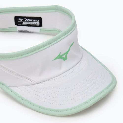 Visiera da tennis Mizuno Drylite bianco baia