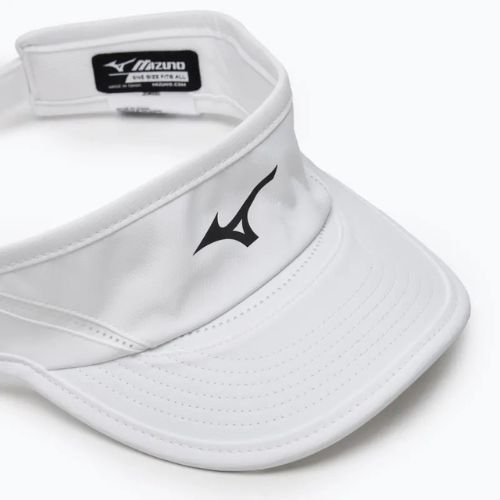 Visiera da tennis Mizuno Drylite bianco / bianco