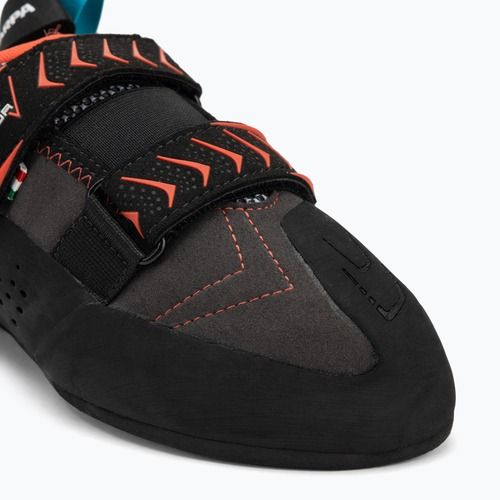 Scarpe da arrampicata SCARPA Vapor V LV fumo/corallo