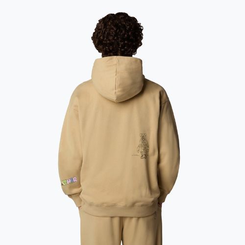 The North Face Mountain Cleanup Felpa con cappuccio kaki stone
