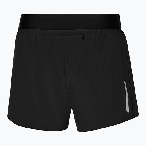 Pantaloncini da corsa da donna Mizuno Alpha 4.5" nero