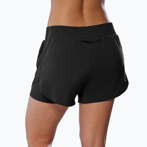 Pantaloncini da corsa da donna Mizuno 2IN1 4,5" nero