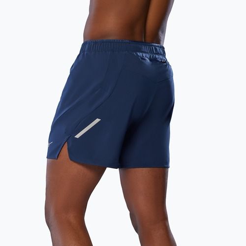 Pantaloncini da corsa Mizuno Alpha 5.5" estate blu da uomo