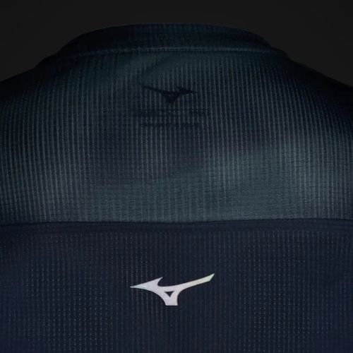 Maglietta da corsa Mizuno DryAeroFlow Graphic Tee citadel da uomo