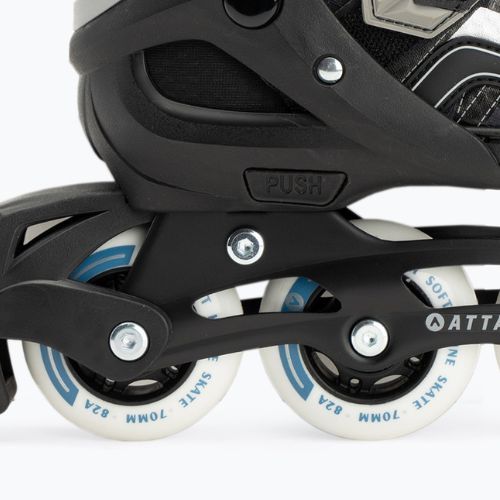Pattini in linea per bambini regolabili ATTABO Bladeroll nero/blu