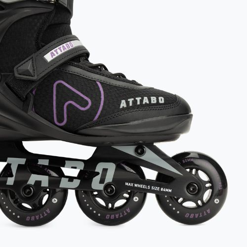 Pattini a rotelle da donna ATTABO Bricker fitness nero