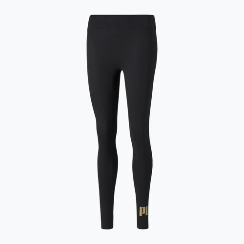 Leggings donna PUMA ESS+ Metallic puma nero